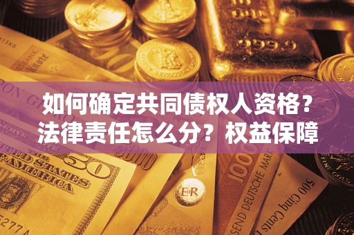 北京如何确定共同债权人资格？法律责任怎么分？权益保障技巧揭秘！