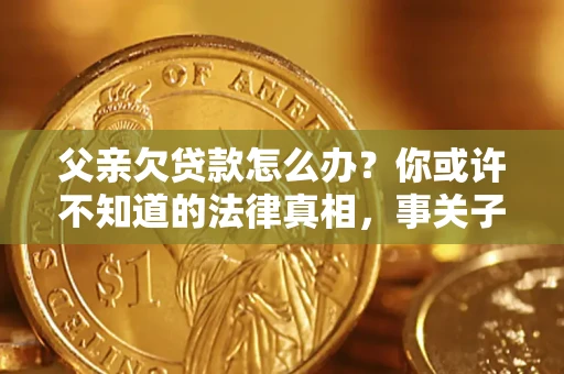 北京父亲欠贷款怎么办？你或许不知道的法律真相，事关子女未来
