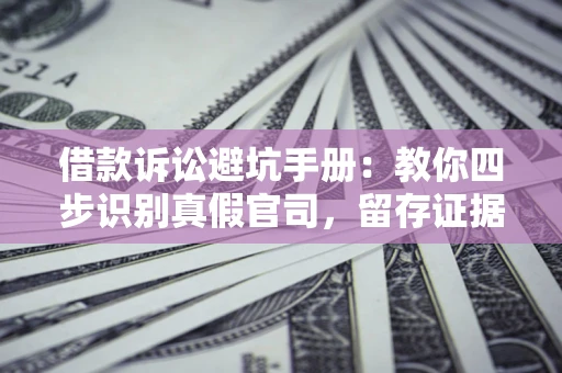 北京借款诉讼避坑手册：教你四步识别真假官司，留存证据不踩雷