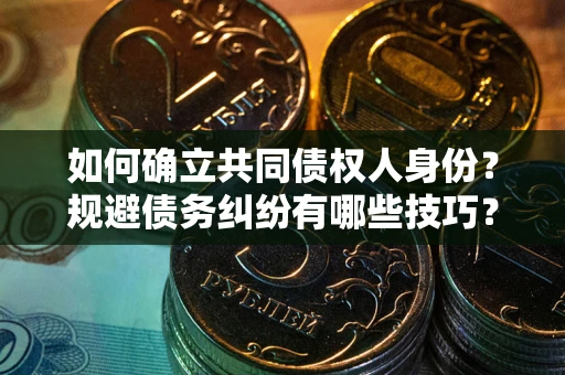 北京如何确立共同债权人身份？规避债务纠纷有哪些技巧？