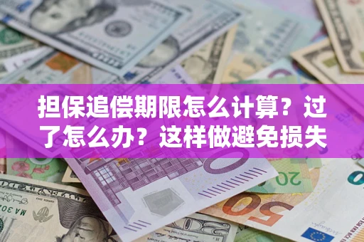 北京担保追偿期限怎么计算？过了怎么办？这样做避免损失！